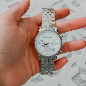 Michael Kors stainless steel watch
